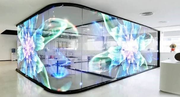 Transparent LED