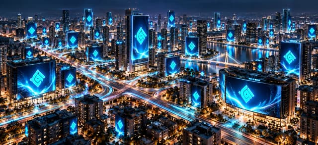 نمایشگر دیجیتال در بافت شهری آوانما
